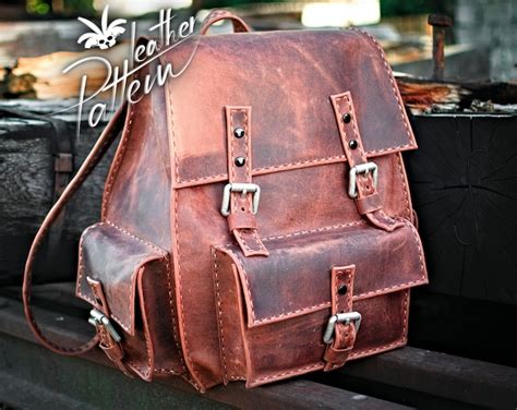 Backpack patterns - Leather hub patterns and templates