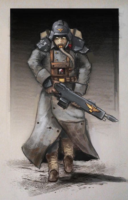 death korps of krieg guardsman by wanderer-arts on DeviantArt