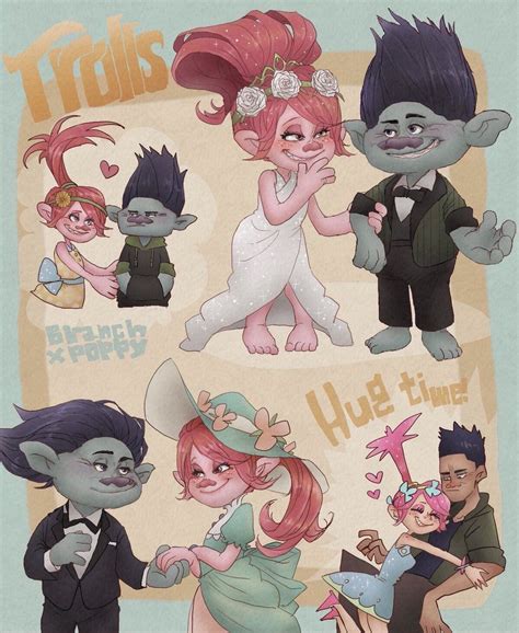 Pin by Ineko-chan on Trolls | Cute drawings, Poppy and branch, Cute art