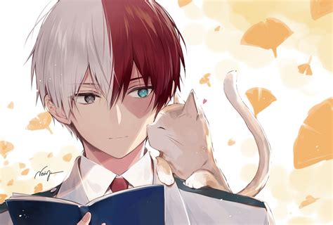 Anime Boys With White Hair And Cat Ears