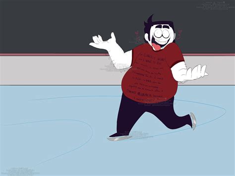 Bob ice skating by DrawKillBon on DeviantArt