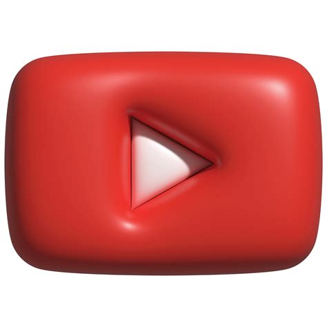 youtube 3d sociaal netwerken logo icoon 11794275 PNG