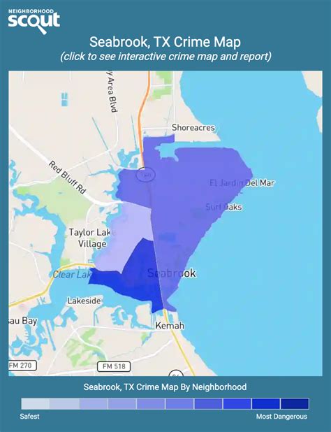 Seabrook, TX, 77586 Crime Rates and Crime Statistics - NeighborhoodScout