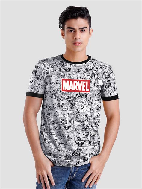 Buy Marvel: Comic Strip T-Shirts, Unisex T-shirts online at The Souled ...