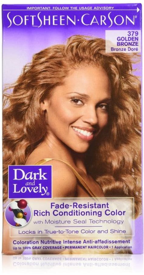 Dark and Lovely Fade Resistant Rich Conditioning Color [379], Golden ...