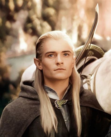 Orlando Bloom as Legolas in "The Lord of Rings", 2001 | 레골라스, 나니아, 호빗