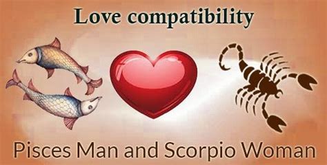 Pisces Man and Scorpio Woman Love Compatibility