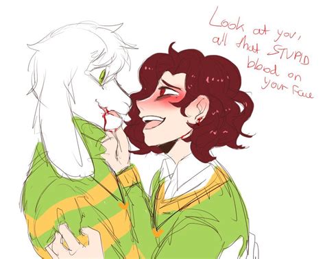 Chasriel / Chariel / chara X asriel / asriel X chara / undertale | :0 ...