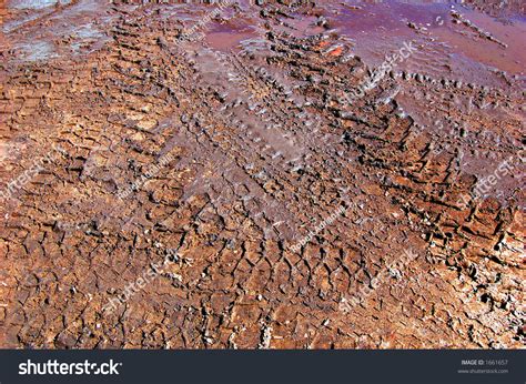 Tyre Tracks Mud Stock Photo 1661657 | Shutterstock