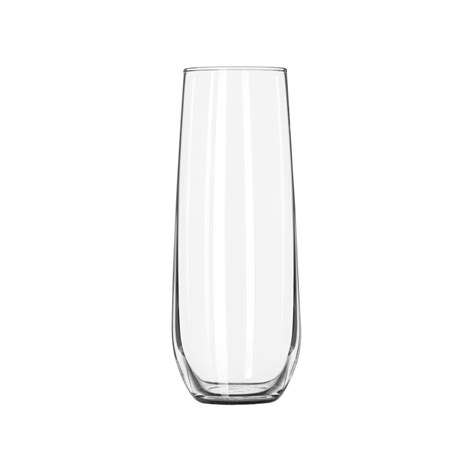 stemless champagne flutes