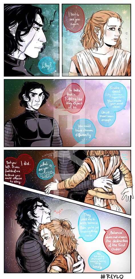 Reylo - Ben Solo and Rey [TLJ Star Wars Episode 8] by Skydrathik on ...