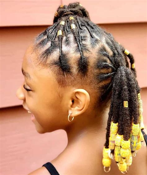 41 Attractive Little Girl Hairstyles with Beads – HairstyleCamp