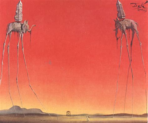 Salvador Dali Elephants