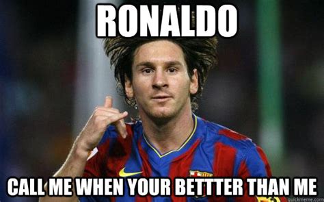 Funny Messi And Ronaldo Memes - European Football (EPL, UEFA, La Liga ...