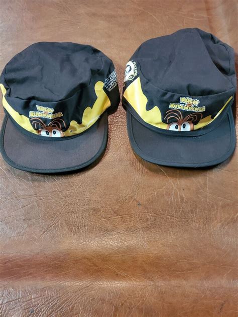 2 vintage rocky and bullwinkle hat taco bell 1993 90s painter cap black ...