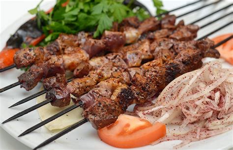 Shish kebab 2 Skewers (plate) – BarPizzaQue