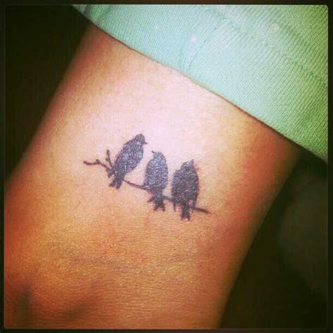 Pin on 3 birds tattoo