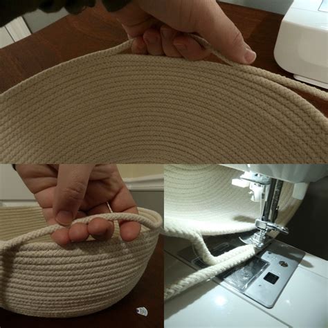 Coiled Rope Basket Tutorial: How to Sew One from Clothesline ...