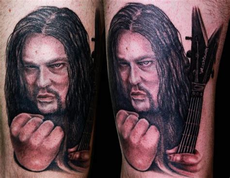 Dimebag Darrell Tribute Tattoos (100 pics)