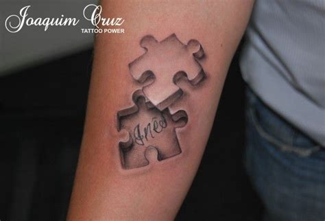 Puzzle Piece Tattoo