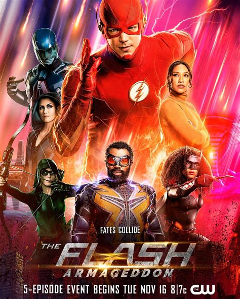 The Flash Season 8 Armageddon Poster Finds Our Heroes' Fates Colliding