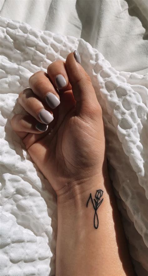 minimalist tattoo | J tattoo, Minimalist tattoo, Hand tattoos for girls