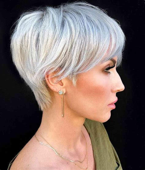 19 Prettiest Platinum Pixie Cuts for Cooler Blonde Crop