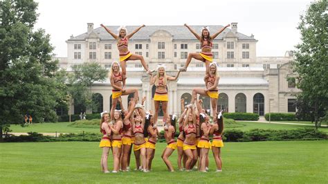 Iowa State Cheer | College cheer, Iowa state cyclones, Cheer pictures