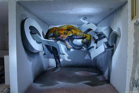 17 Amazing 3D Graffiti Artworks That Look Like They're Floating In Mid-Air