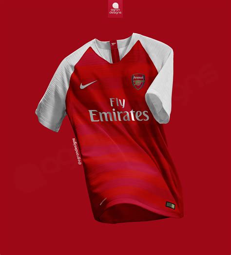 NIKE ARSENAL FC HOME KIT CONCEPT