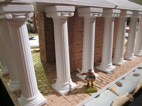 Tides of War: Paint Bench: Building a set of 28mm Greek Temples All ...