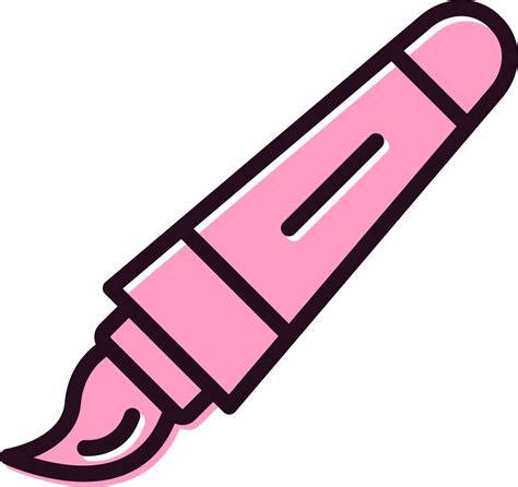 Paint Brush Vector Icon 20602412 Vector Art at Vecteezy