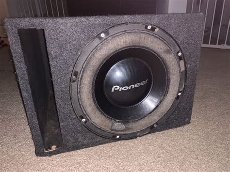 Pioneer 12 in. subwoofer with box for Sale in West Palm Beach, FL - OfferUp