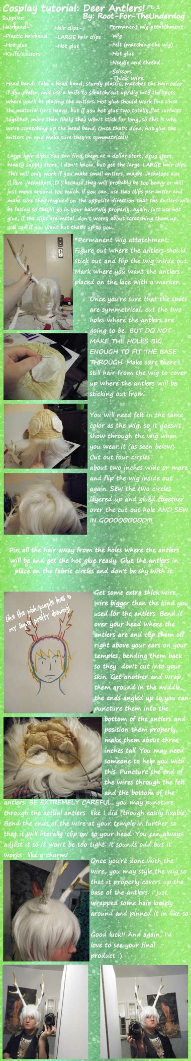 Deer Antlers Tutorial pt. 2 by root-for-theUNDERDOG on DeviantArt