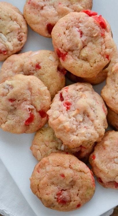 Coconut Cherry Drops | Mother Thyme | Recipe | Strawberry scone recipe ...