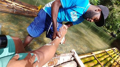 Bamboo Rafting On The Great River - Montego Bay, Jamaica - YouTube