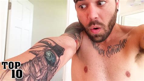 Top 10 Biggest Youtubers With Awesome Tattoos - YouTube