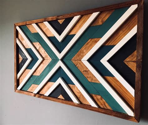 Examples of wooden wall art for any contemporary home