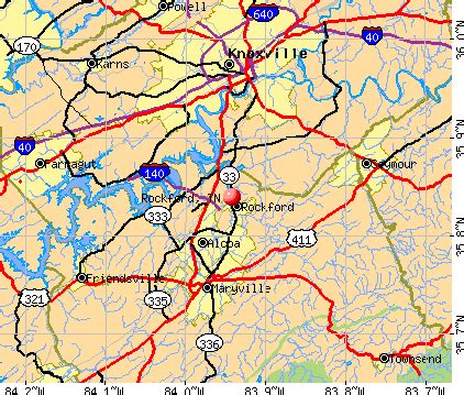 Rockford, Tennessee (TN 37853) profile: population, maps, real estate ...