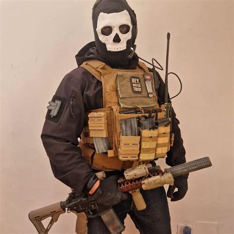 cod ghost costume - eleetshop.com