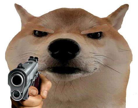 Le Front Facing Gun Doge has arrived | /r/dogelore | Ironic Doge Memes ...