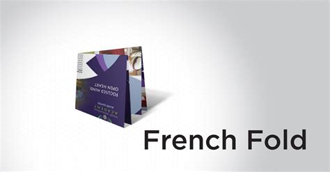 How to make a French fold | PrintPlace