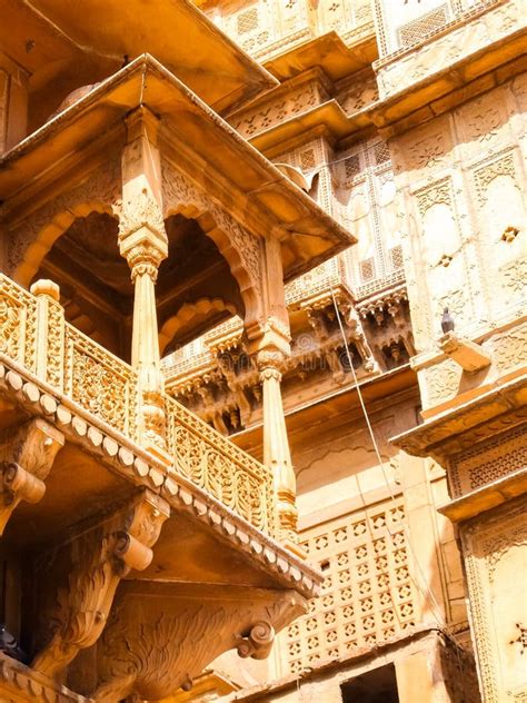 Architecture of Jaisalmer Fort Stock Photo - Image of fortification ...