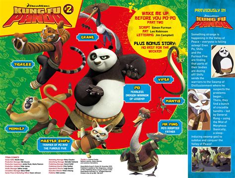 Read online DreamWorks Kung Fu Panda comic - Issue #2