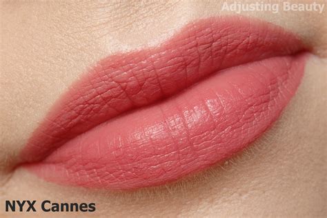 Review: NYX Soft Matte Lip Cream - Cannes - Adjusting Beauty