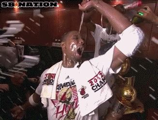 Chris Bosh's Champagne Celebration Is The Best Celebration - SBNation.com