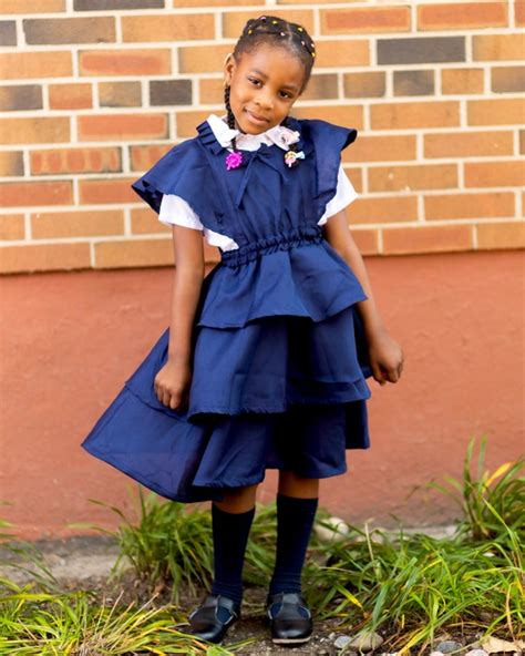 Girl Uniform Dress and Top Girl School Uniform Navy Blue - Etsy Canada