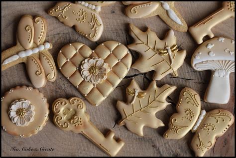 Tea, Cake & Create: Golden Cookies