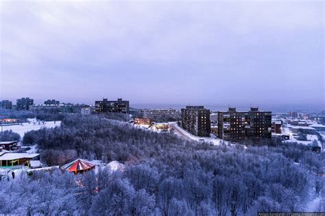 Winter in the arctic Murmansk · Russia Travel Blog