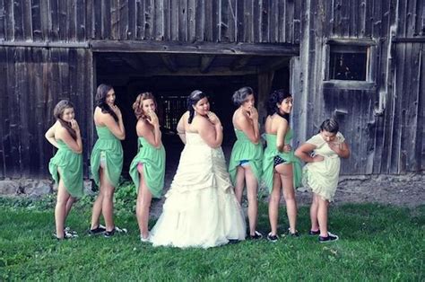 On This New Wedding "Trend" of Brides and Their Bridesmaids Showing ...